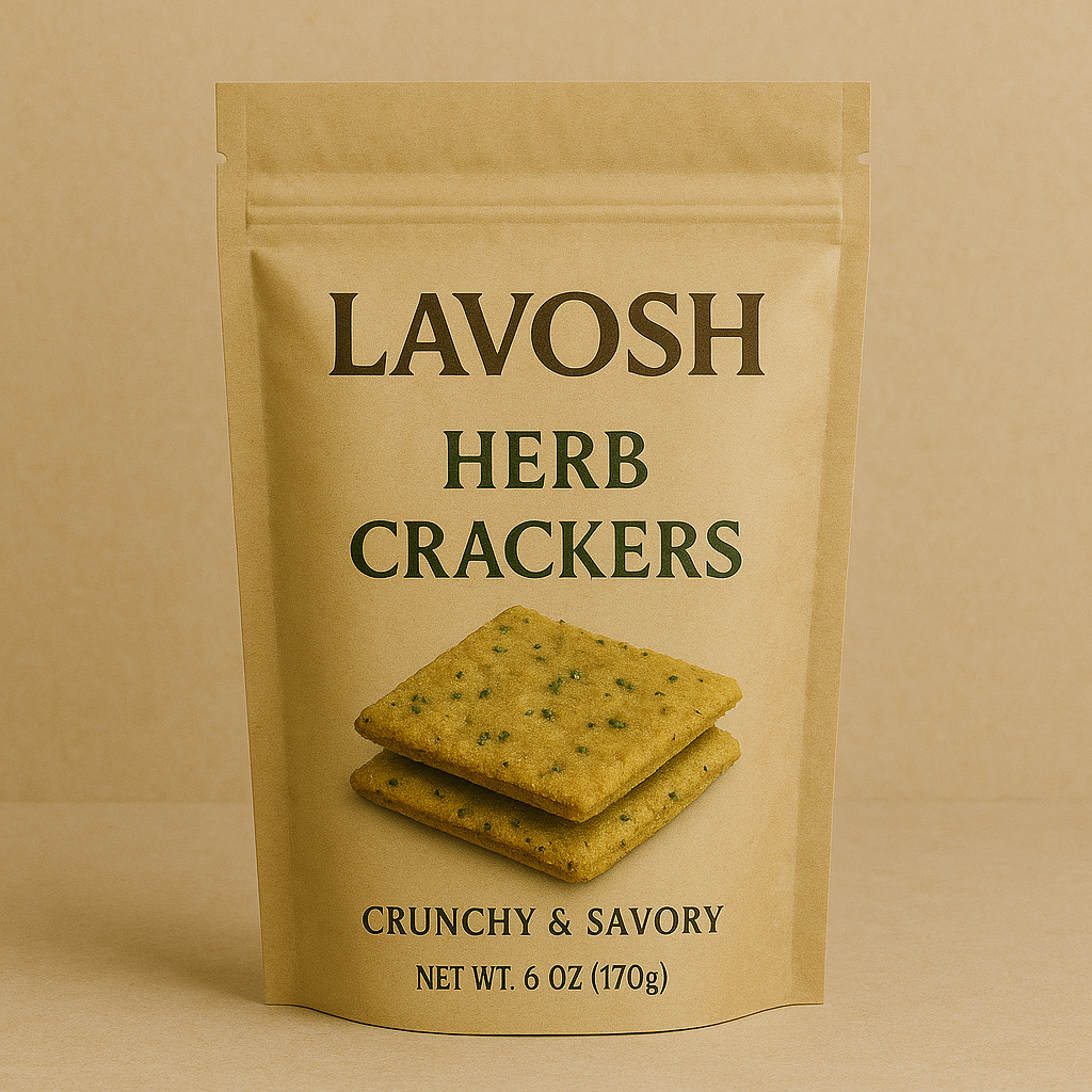 Lavosh Herb Crackers